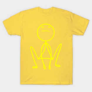 Stickman Yellow T-Shirt